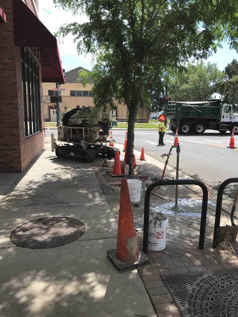 Pik Kwik #1 Street construction