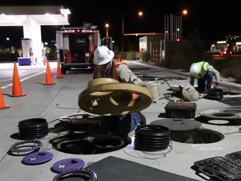CGRS employees working CGRS employees working