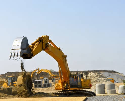 construction site machines - CGRS