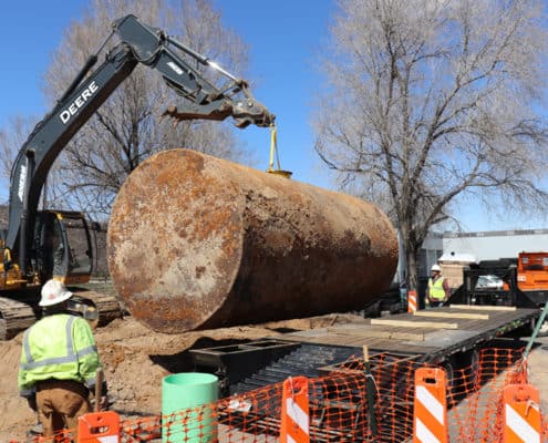 tank removal