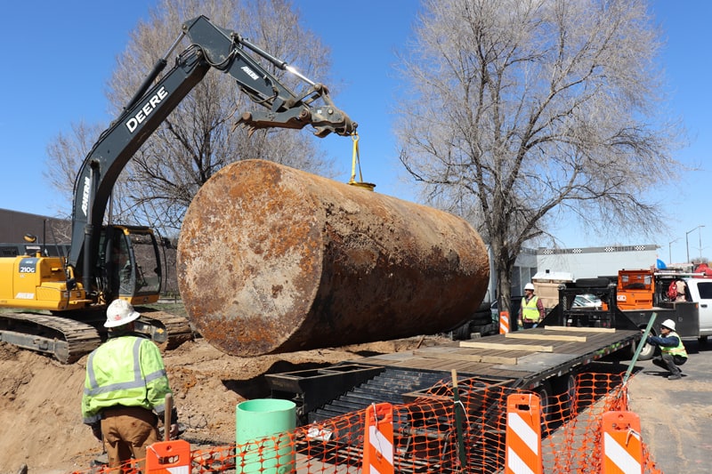 tank removal