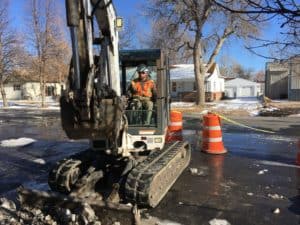 Excavating East Side - CGRS