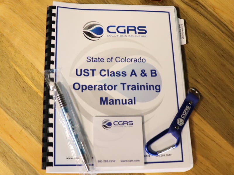 UST Class A & B - Operator Training Manual State of Colorado