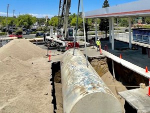 UP tank pull, United Pacific Tank Closure Project