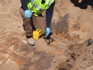 Inerting tank, old tank removal