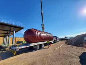 Refined Fuels project July 2021, tanks removal