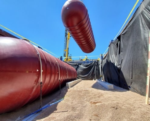 Refined Fuels project July 2021, tanks removal